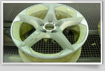 Felge 4 besch�digt